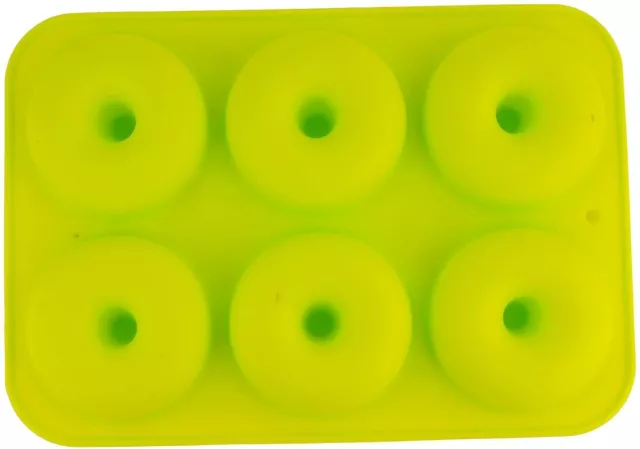 6 Cavity Silicone Donuts Mould Chocolate Candy Muffin Candy Making Molds Tray