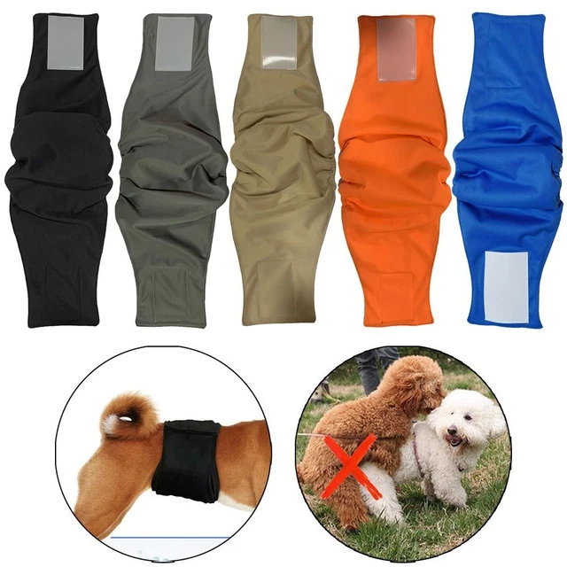 Pantalones fisiológicos transpirables para perros pantalones para mascotas antiacoso