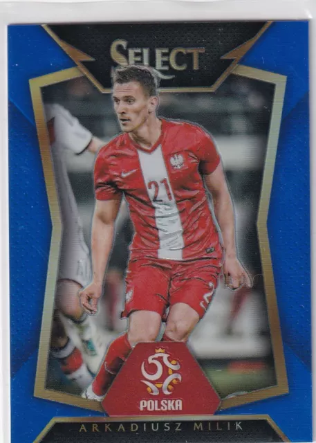 Panini Select Football 2015 2016 Numéro 81 Arkadiusz Milik Bleu 112/299