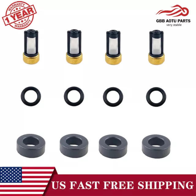 Fuel Injector Rebuild O-Ring Kit For Suzuki GSXR600 GSXR750 SV650 DL650 03-07