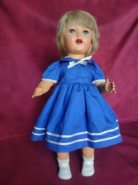Poupée Ancienne Raynal – 35 Cm, Très Jolie – état D'occasion