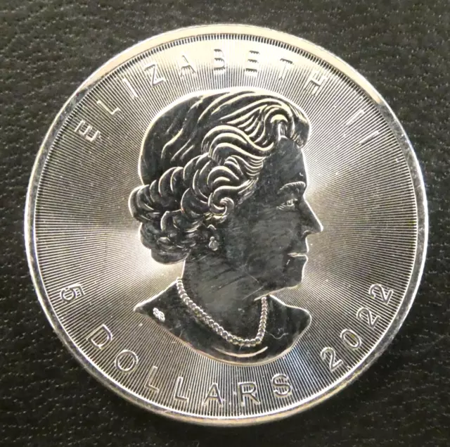 2022 $5 CANADA Maple Leaf 1 Ounce .9999 Fine Silver Coin $2.25 - PicClick