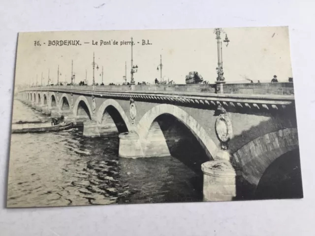 CPA (33) Gironde - Bordeaux - The Stone Bridge