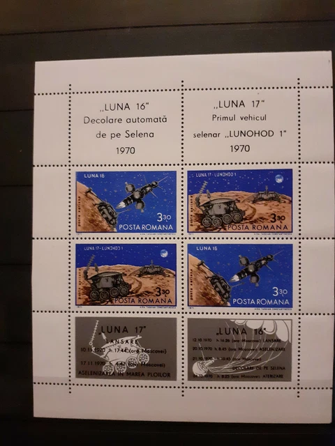 Briefmarken aus Rumänien.Mi.nr.Block 82 ,postfrisch.