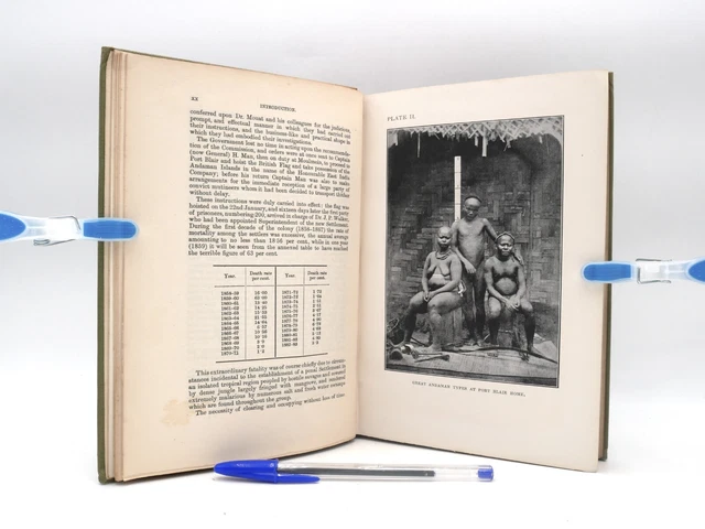 1932 (eo) On The ABORIGINAL INHABITANTS of ANDAMAN ISLANDS - Edward Horace MAN