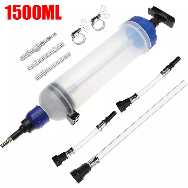 Car Oil Fluid Extractor Fluid Syringe Pump Manual Suction Transfer Filling Tool