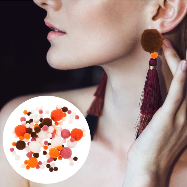 PATIKIL Pompons En Fausse Fourrure Pour Chapeaux, 20 Pièces
