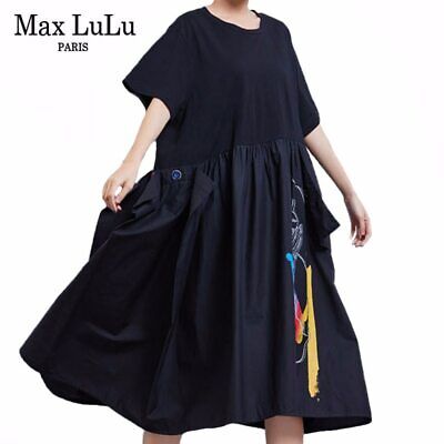 Max LuLu 2020 New Summer European Fashion Style Ladies Casual Dresses Womens
