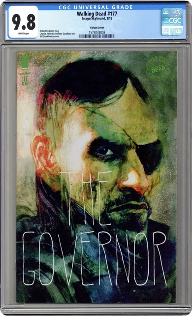 Walking Dead #177B Sienkiewicz Variant CGC 9.8 2018 1573043008