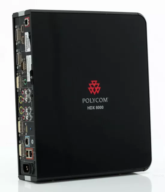 Polycom HDX 8000 HD Pal Vidéo Conférence Base Système 2201-27951-002 Utilisé