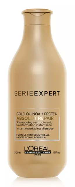 L'Oreal Serie Expert Absolut Repair Gold Quinoa + Protein Shampoo 300 ml