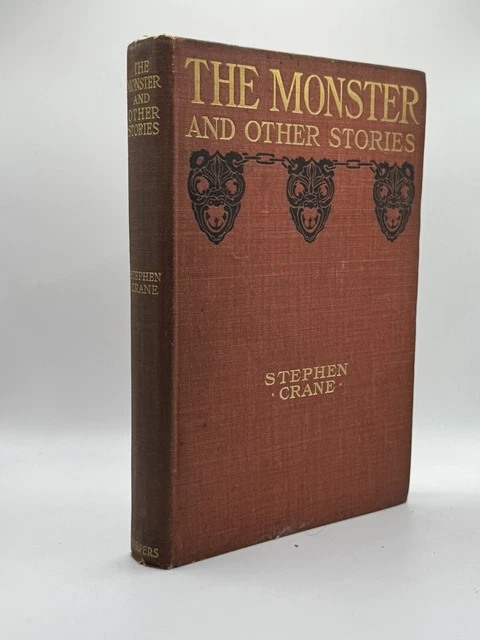 THE MONSTER AND Other Storeis by Stephen Crane 1899 1st Edition, Harper, Illust. £86.35 ...
