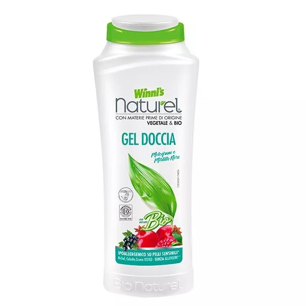 Gel doccia Winni's Melograno e mirtillo nero 250 ml