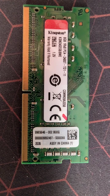 Kingston Memoria RAM DDR4 de 8GB a 3200 MHz No ECC