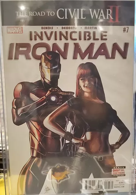 Invincible Iron Man #7 • KEY 1st Cover Appearance Of Riri Williams Ironheart