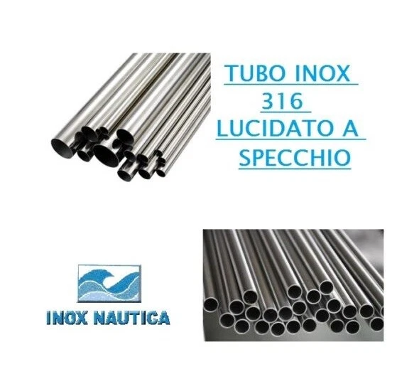 Tubo Scarico In Acciaio Inox 50mm - 1 Metro, Spessore 1.2mm, Per Marmitte Personalizzate - Foto 6
