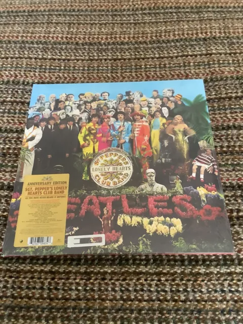 The Beatles 2017 Vinyl Lp 50Th Anniversary Edition”Sgt Peppers” Mint Sealed