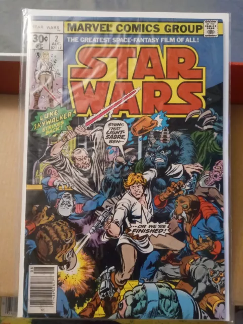 Star Wars #2 Marvel 1st Printing (7.0 FN/VF) (1977)