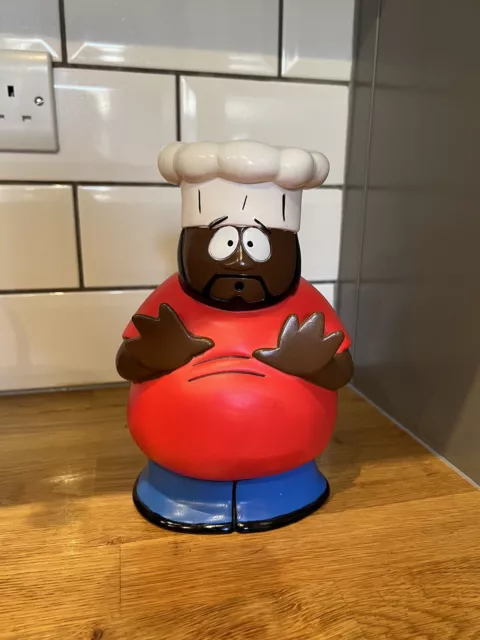 Vintage South Park CHEF Money Box - 1999 Comedy Central