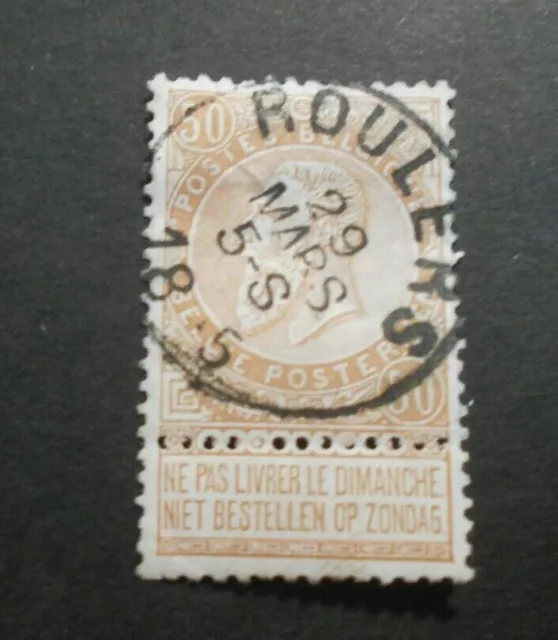 Belgium 1893 50c - catalogue £25  - Ref BX22