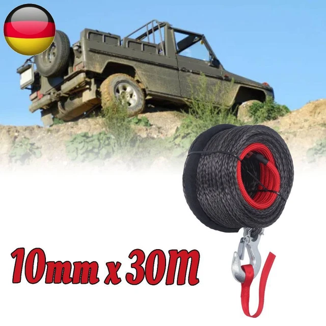 Windenseil Synthetisch Seilwinde Winde Seil Forstseil Kunststoffseil 4WD ATV