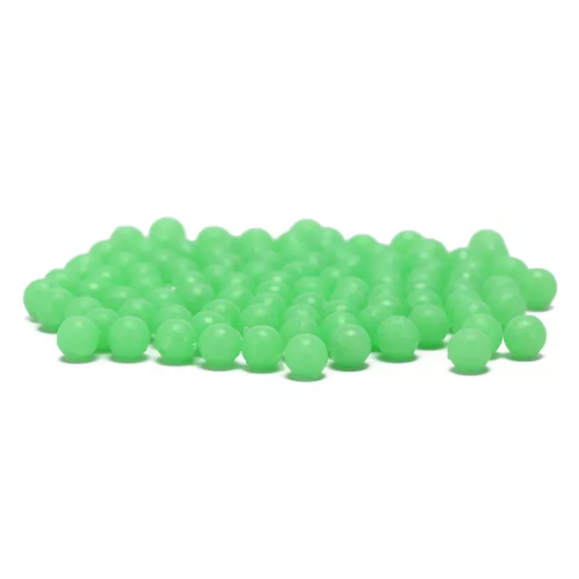 100x round fishing rig beads sea fishing lure floating float tackles 6/8mm DS Sb