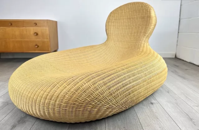 Carl Ojerstam for IKEA, Vintage Storvik Rattan Lounge Chair