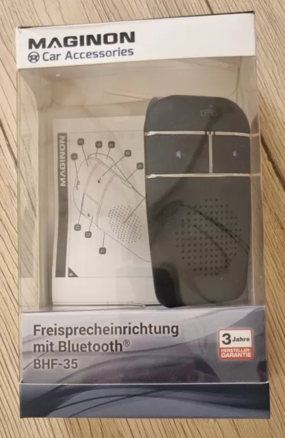 Maginon BHF-35 Freisprecheinrichtung mit Bluetooth - Schwarz