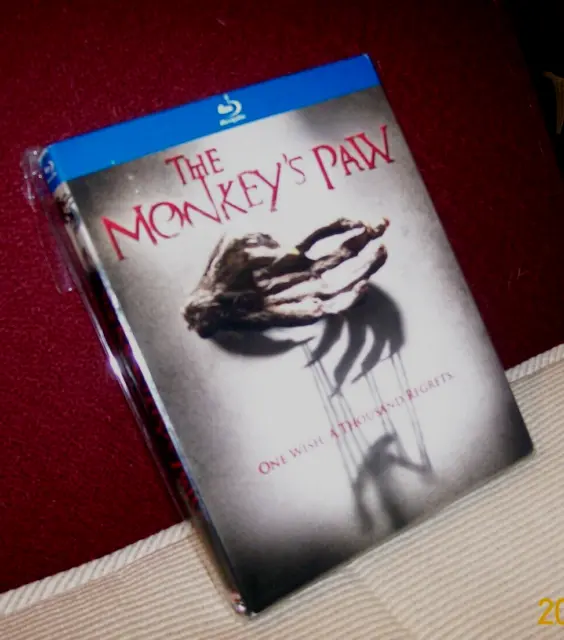 "THE MONKEY'S PAW"   DVD  bluray    2013  90min  NEW  with sleeve