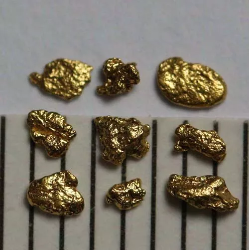 9 GOLD NUGGETS - GOLD NUGGETS from ALASKA!