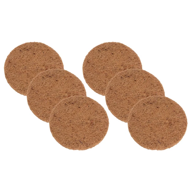 6pcs bird oizing tads de de coco pigeon nest nest mat de coco fibre de
