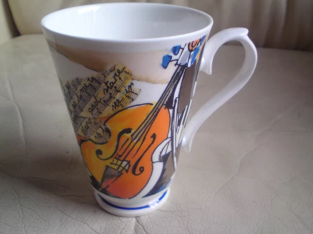 Mug En Porcelaine Fine Roy Kirkham - Motif Chats 1997 - Collection Nouvelle Cats - Neuf