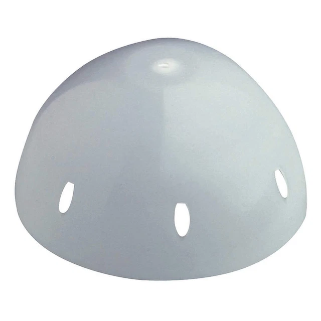 HONEYWELL NORTH SC01-H5 Bump Cap Insert,Insert,Pinlock,White