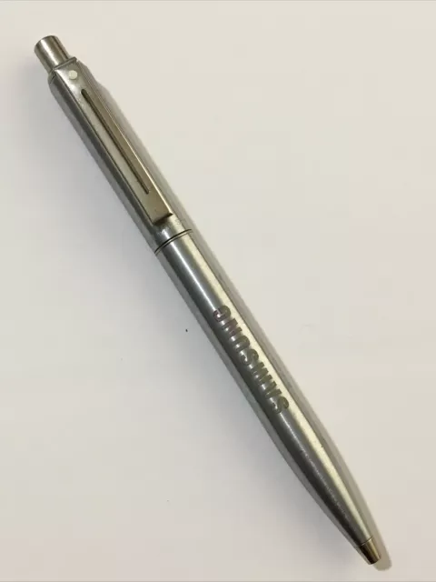 Sheaffer Sentinel Steel Chrome Trim Ballpoint Pen-Samsung.