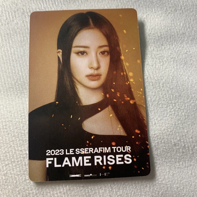 YUNJIN LE SSERAFIM PERFECT NIGHT Celeb K-pop Girl Photo Flame $12.99