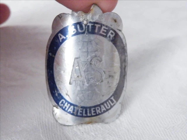 Plaque De Vélo Ancienne Cycles Evicta Châtellerault – Fin XIXème – Collection – Peugeot