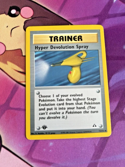 HYPER DEVOLUTION SPRAY - 73/75 [Neo Discovery] Pokemon TCG - 1st Edition -  LP $5.75 - PicClick CA