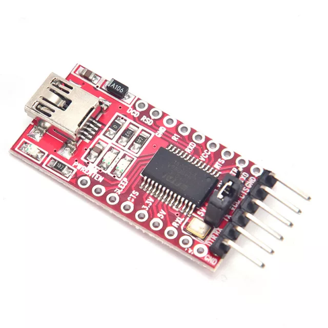 FT232RL FTDI Serials Adapter Module Mini Port Arduino USB to TTL 3.3V 5.5V  vEII