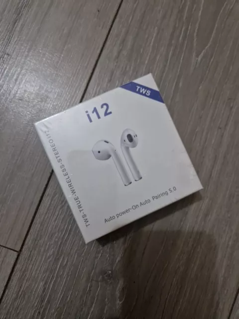 Bluetooth i12 Wireless Earphones, Wireless, TWS White, Headphones, Earbuds ❤️