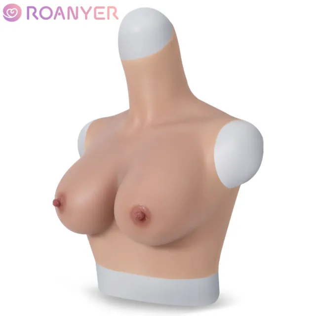 Second-Hand Roanyer Crossdresser D Cup Silicone Fake Boobs Male To Female T-girl