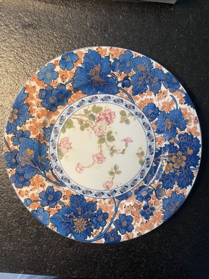 ASSIETTE HABITAT HAVILAND GREIJE BEIJE MODERNISTE MELAMINE 