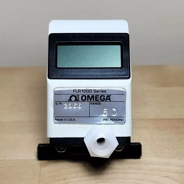 Omega Engineering FLR1005-D Turbine Flow Meter