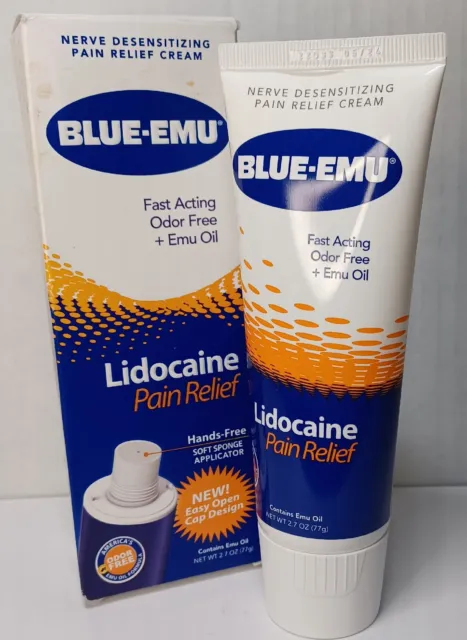BLUE-EMU Arthritis Odor Free Pain Relief Cream 2.7oz Fast Acting x 5/24