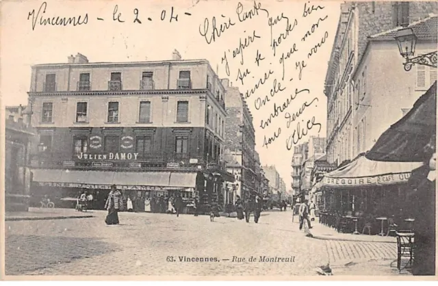 94 - VINCENNES - SAN52221 - Rue de Montreuil