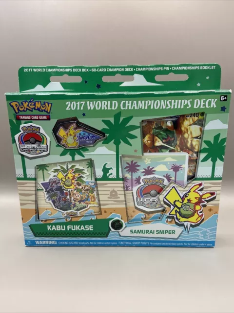 2017 World Championship Deck: Kabu Fukase (Samurai Sniper) - World  Championship Decks - Pokemon