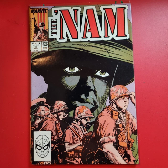 Lot of 8 The NAM #'s Ranging from 3-23 Marvel Comic Books 1987 VG 8