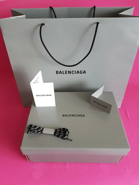 BALENCIAGA BOITE VIDE sac shopping papier de soie pour chaussures 37 27 15 EUR 15 00 PicClick FR