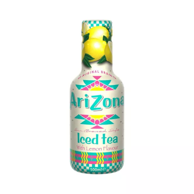 Arizona Eistee Con Zitronengeschmack E Nero Té 500ml