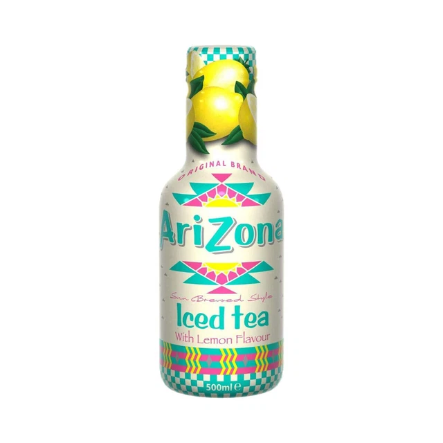 Tè ghiacciato AriZona al gusto di limone e tè nero 500ml