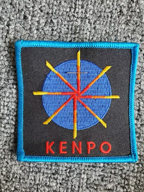 TWO Kenpo Karate Patches   3" Square